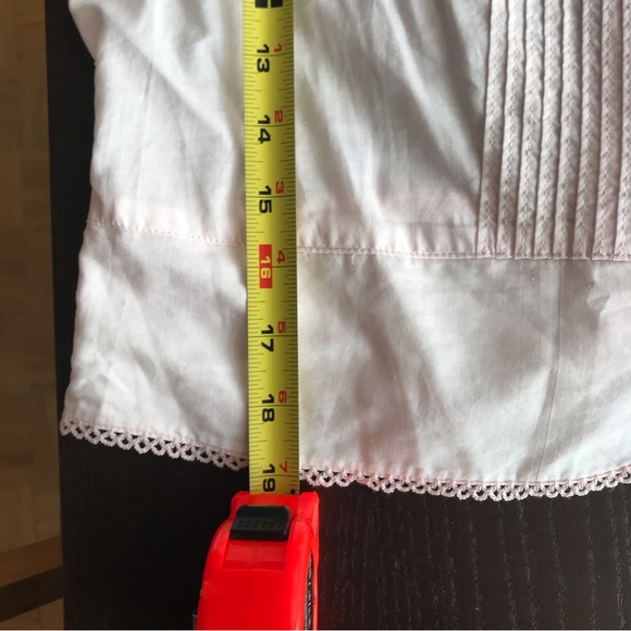 Lovely 90s vintage pale pink top, fits size medium best - Picture 9 of 12